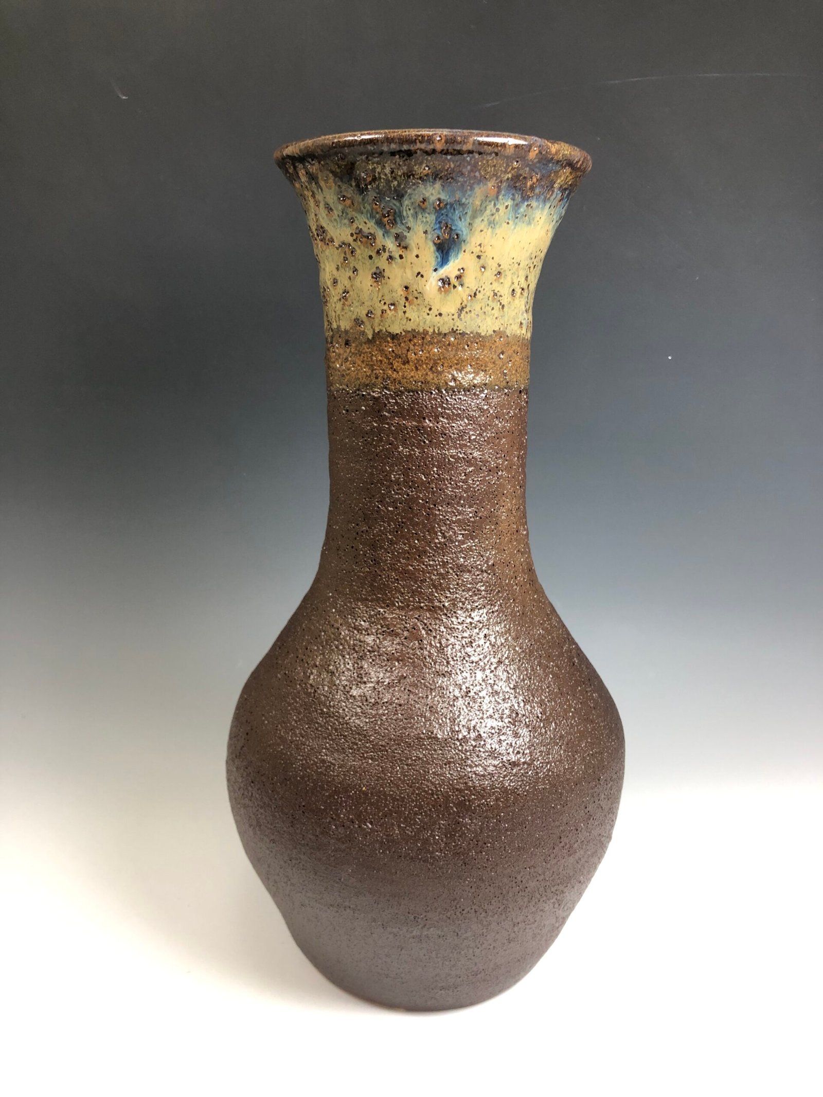wild clay vase